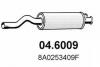 ASSO 04.6009 Средний глушитель выхлопных газов