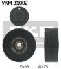SKF VKM 31002 Паразитный / ведущий ролик, поликлиновой ремень