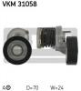SKF VKM 31058 Натяжной ролик, поликлиновой  ремень