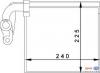 HELLA 8FV 351 336-071 Испаритель, кондиционер