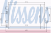 NISSENS 94673 Конденсатор, кондиционер