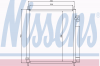 NISSENS 94734 Конденсатор, кондиционер