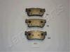 JAPANPARTS PP-S01AF Комплект тормозных колодок, диско
