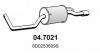 ASSO 04.7021 Глушитель выхлопных газов конечный