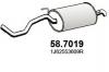 ASSO 58.7019 Глушитель выхлопных газов конечный