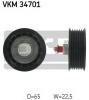 SKF VKM 34701 Паразитный / ведущий ролик, поликлиновой ремень