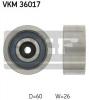 SKF VKM 36017 Паразитный / ведущий ролик, поликлиновой ремень