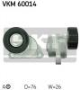 SKF VKM 60014 Натяжной ролик, поликлиновой  ремень