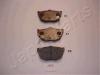 JAPANPARTS PP-595AF Комплект тормозных колодок, диско