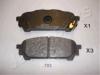 JAPANPARTS PP-703AF Комплект тормозных колодок, диско