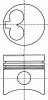 NÜRAL 87-109500-00 Поршень