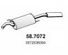 ASSO 58.7072 Глушитель выхлопных газов конечный
