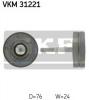 SKF VKM 31221 Паразитный / ведущий ролик, поликлиновой ремень