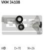 SKF VKM 34108 Натяжной ролик, поликлиновой  ремень