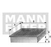 MANN-FILTER C 29 126/3 Воздушный фильтр