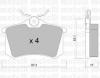 METELLI 22-0100-1 Комплект тормозных колодок, диско