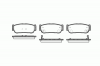REMSA 1063.02 Комплект тормозных колодок, диско