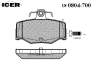 ICER 180804-700 Комплект тормозных колодок, диско