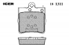 ICER 181311 Комплект тормозных колодок, диско