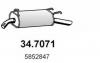 ASSO 34.7071 Глушитель выхлопных газов конечный