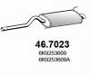 ASSO 46.7023 Глушитель выхлопных газов конечный
