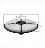 KNECHT LX 733 Воздушный фильтр