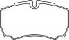 BREMBO P A6 023 Комплект тормозных колодок, диско