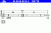 ATE 24.5249-0416.3 Тормозной шланг