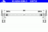 ATE 83.6204-0286.3 Тормозной шланг