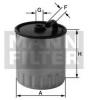 MANN-FILTER WK 822/1 Топливный фильтр