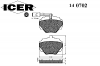 ICER 140702 Комплект тормозных колодок, диско