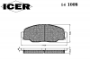 ICER 141008 Комплект тормозных колодок, диско