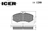 ICER 141288 Комплект тормозных колодок, диско