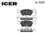 ICER 181235 Комплект тормозных колодок, диско