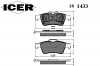 ICER 181433 Комплект тормозных колодок, диско