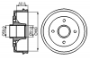BOSCH 0 986 477 061 Тормозной барабан