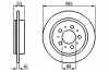 BOSCH 0 986 478 042 Тормозной диск
