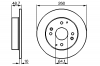 BOSCH 0 986 478 172 Тормозной диск