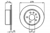 BOSCH 0 986 478 199 Тормозной диск