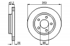 BOSCH 0 986 478 316 Тормозной диск