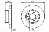 BOSCH 0 986 478 317 Тормозной диск