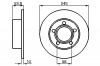 BOSCH 0 986 478 461 Тормозной диск