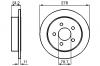 BOSCH 0 986 478 487 Тормозной диск
