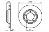 BOSCH 0 986 478 663 Тормозной диск