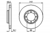 BOSCH 0 986 478 674 Тормозной диск