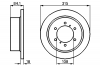 BOSCH 0 986 478 713 Тормозной диск