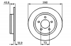 BOSCH 0 986 479 181 Тормозной диск