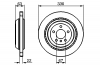 BOSCH 0 986 479 285 Тормозной диск