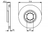 BOSCH 0 986 479 469 Тормозной диск