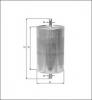 KNECHT KL 65 Топливный фильтр
